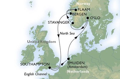 NORRA EUROPA - Holland,  Norge,  England