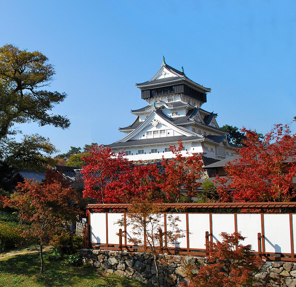 A traditional Japanese castle surrounded by vibrant autumn foliage | MSC Cruises A traditional Japanese castle surrounded by vibrant autumn foliage | MSC Cruises