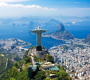 A breathtaking view of Christ the Redeemer and Rio de Janeiro bay | MSC Cruises