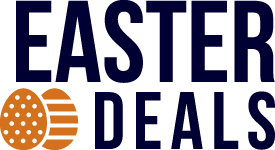 Easter Deals text with decorative orange eggs | MSC Cruises