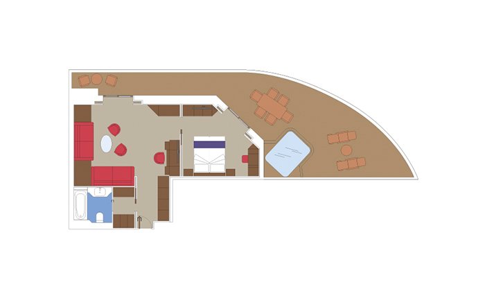 MSC Yacht club Royal suite | MSC Cruises