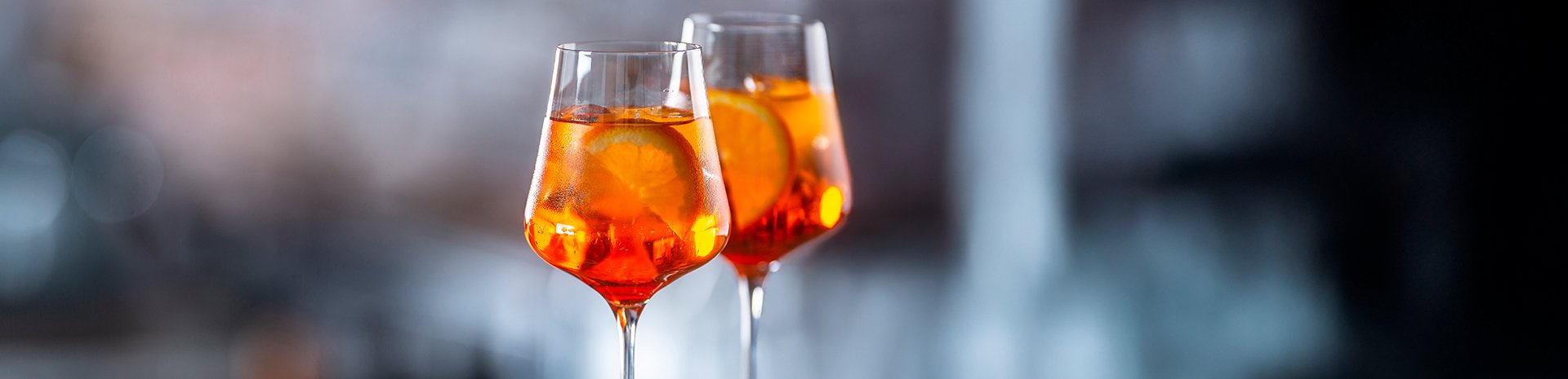 Two aperitif glasses with orange on an MSC cruise | MSC Cruises