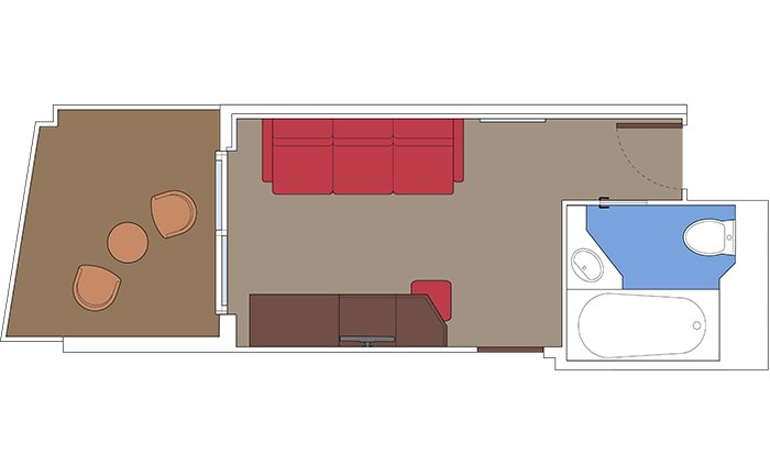 MSC Euribia | Balcony 