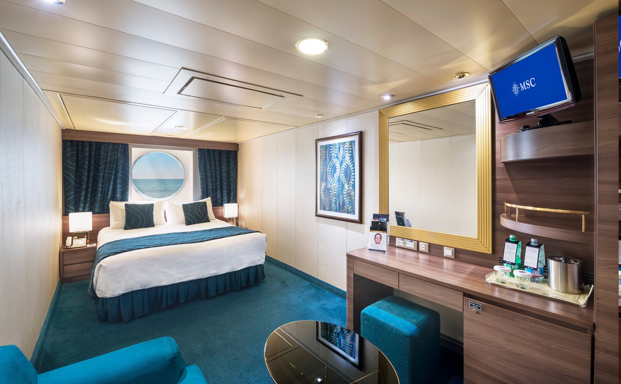 MSC Splendida Cabin: Ocean View 07