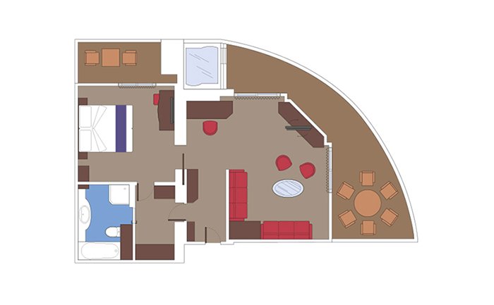 MSC Yatch Club Royal Suite, MSC Virtuosa | MSC Cruises