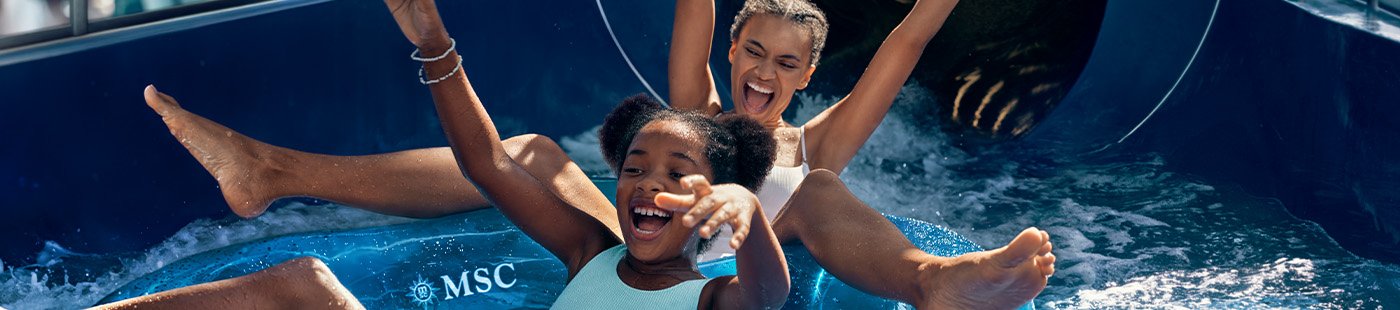 Water slide on cruise ship, cruise deals | MSC Cruises Water slide on cruise ship, cruise deals | MSC Cruises