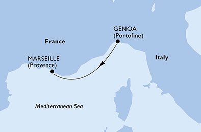 Italien, Frankrike