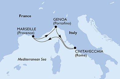 Frankrike, Italien