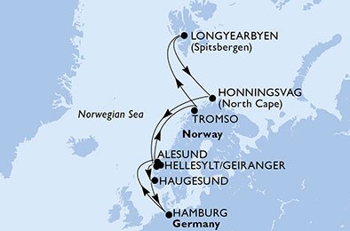 Tyskland, Norge, Svalbard och Jan Mayen Islands