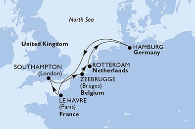 Tyskland, Frankrike, England, Belgien, Holland