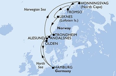 Tyskland, Norge