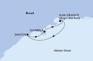 Santos, Ilhabela, Ilha Grande, Santos