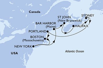USA, Kanada