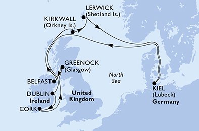 Tyskland, Irland, England