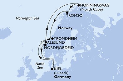 Tyskland, Norge